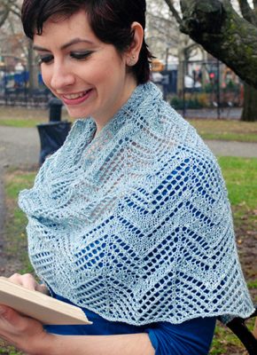 Stars in the Twilight Lace Shawl Free Knitting Pattern - Knitting Bee