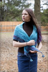 Free Knitting Pattern For A Bohemian Rhapsody Shawl - Knitting Bee