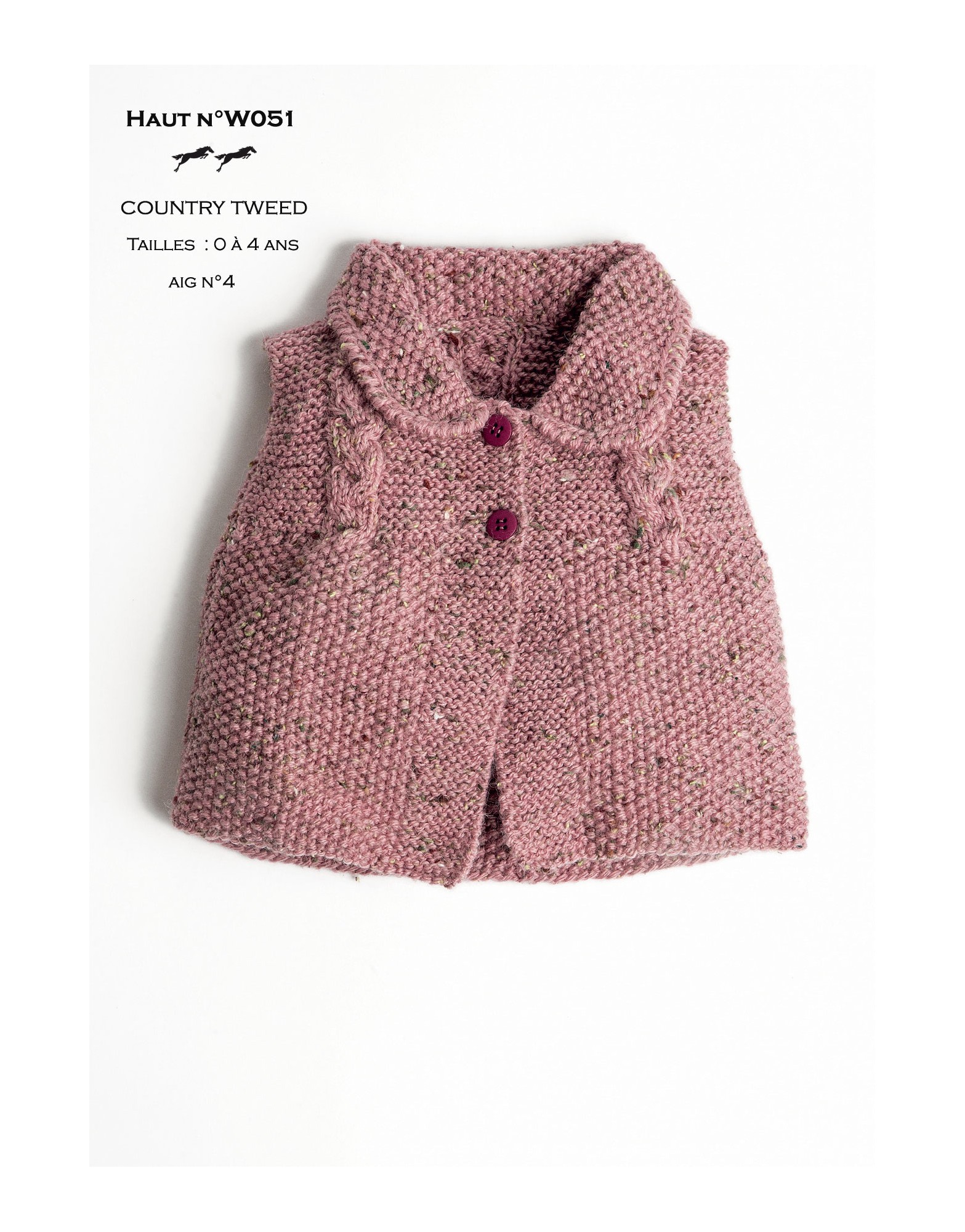 Free Knitting Pattern For A Mid Season Top For Baby And Girls Knitting Bee