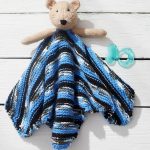 Teddy Bear Knit Lovey Free Baby Pattern