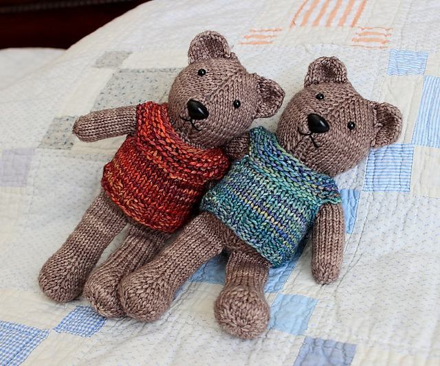 tiny teddy knitting pattern