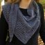 Free Knitting Pattern for Charmayne Beaded Shawl - Knitting Bee