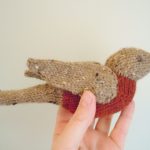 Free Knitting Pattern for a Spring Robin Pattern.