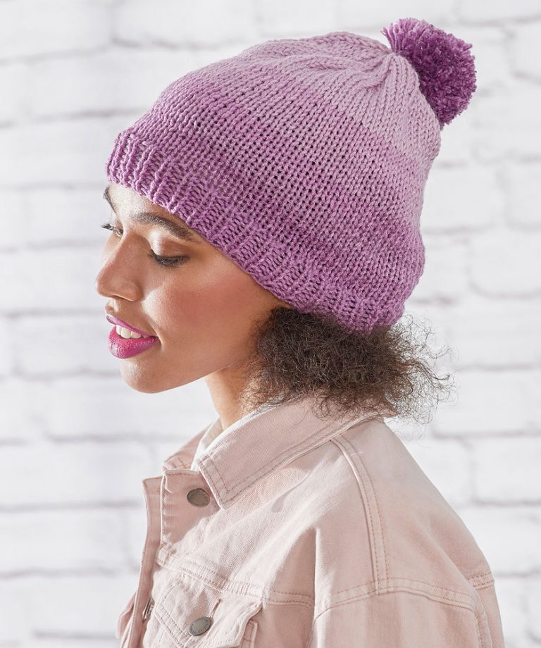 Free Knitting patterns for 3 Easy Stitch Hats Knitting Bee