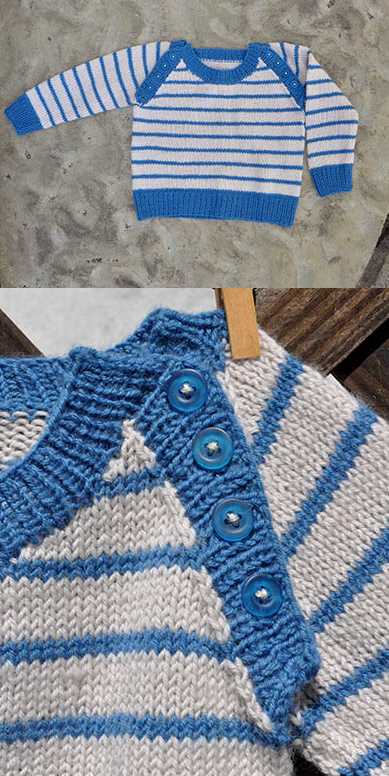 16 Free Baby Sweater Knitting Patterns To Download Now