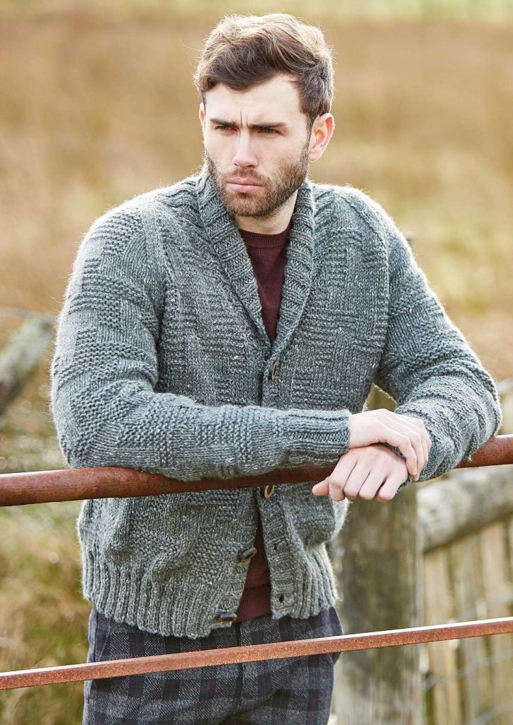 Free easy mens cardigan knitting patterns chart english hold you