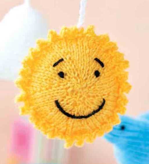 Knitted Sun Knitting Pattern For Hats 0-7 Years, Hat Girl And Boy