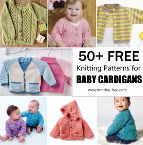 Free Knitting Pattern for Baby Cardigans - Knitting Bee