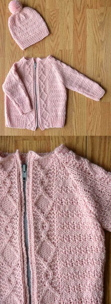 Free Knitting Pattern For Baby Cardigans