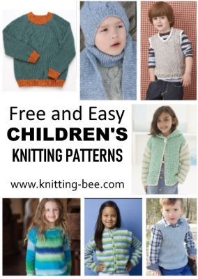 Easy Children's Knitting Patterns Free - Knitting Bee