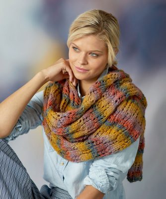 Free Knitting Pattern for a Rendezvous Knit Lace Shawl - Knitting Bee