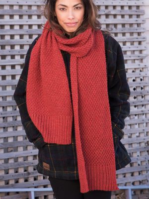 Free Knitting Pattern for a Scarf Quinn - Knitting Bee