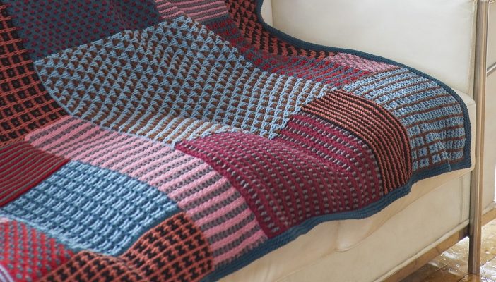 Free Knitting Pattern for a Slip Stitch Afghan - Knitting Bee