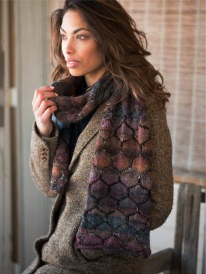 Free Knitting Pattern for an Easy Slipped Stitch Scarf - Knitting Bee