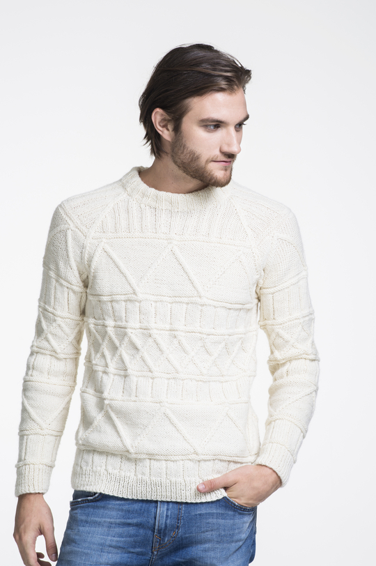 Wool Cable Knit Sweater, Man Sweater, Winter Man Clothing, Giant