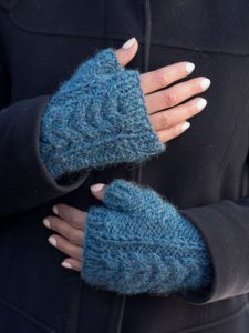 Free Knitting Pattern for Fingerless Mitts - Knitting Bee