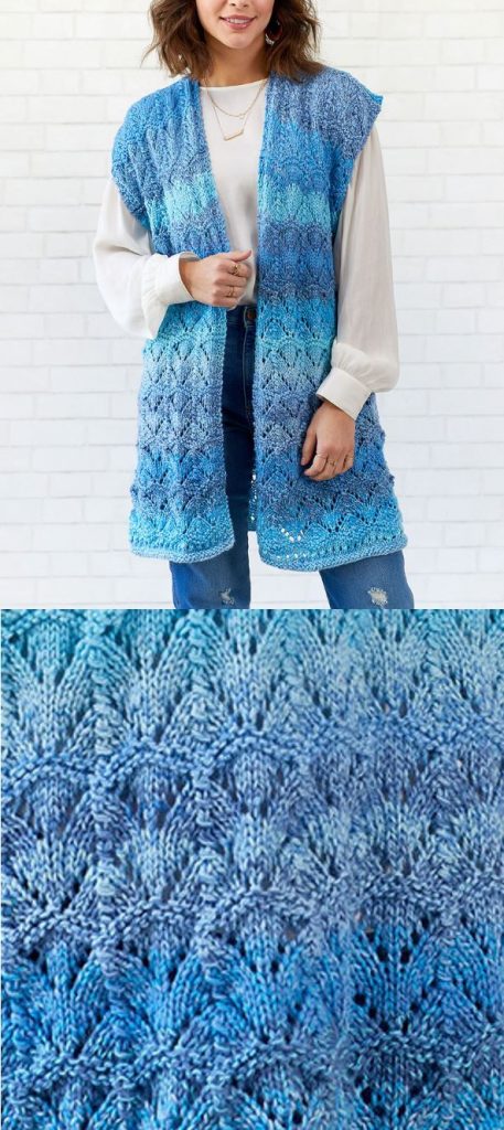 easy beginner knitting sweater patterns free for women video