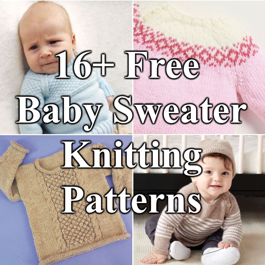 cabled baby sweater knitting patterns Archives - Knitting Bee (6 free ...