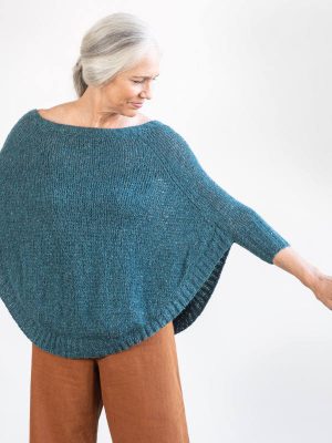 Free Knitting Pattern for a Ladies Top Rosaline - Knitting Bee