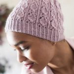 Free Knitting Pattern for Freshwater, a Ladies Lace Beanie