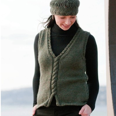 30 Free V Neck Vest Knitting Patterns To Download