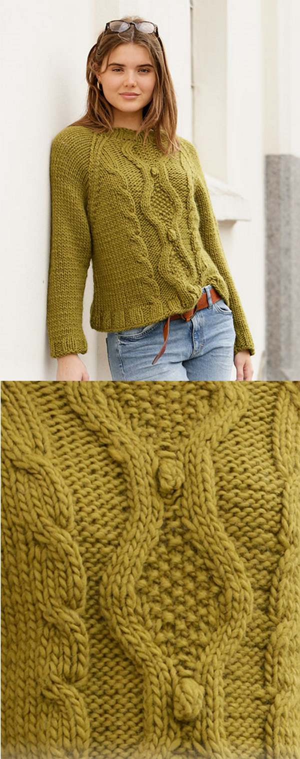 Cable Sweater Knitting Patterns Knitting Bee