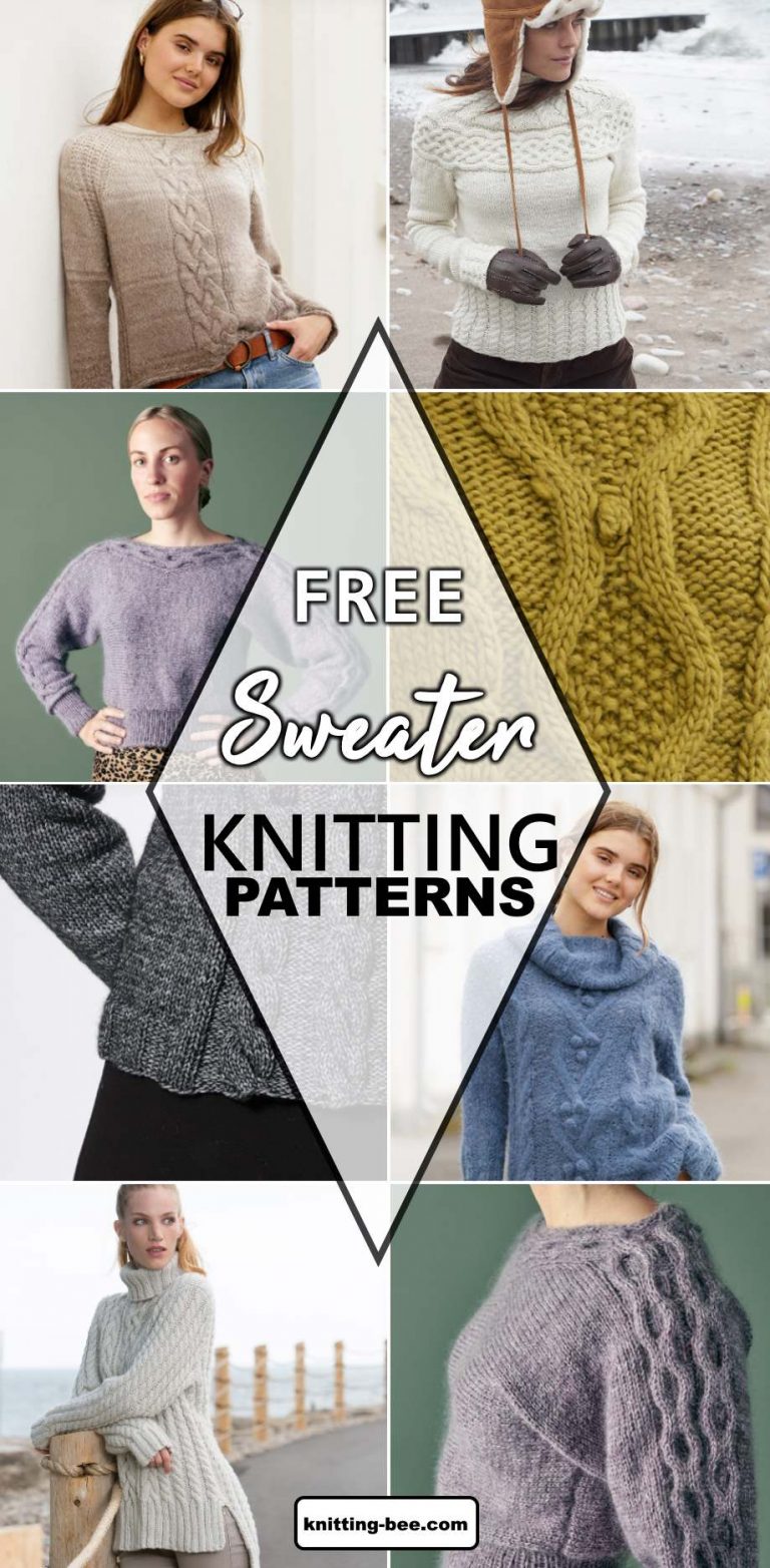 Cable Sweater Knitting Patterns Knitting Bee