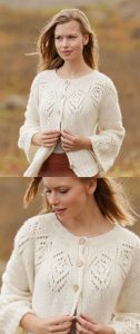 Free Knitting Pattern For A Tulip Ring Jacket - Knitting Bee