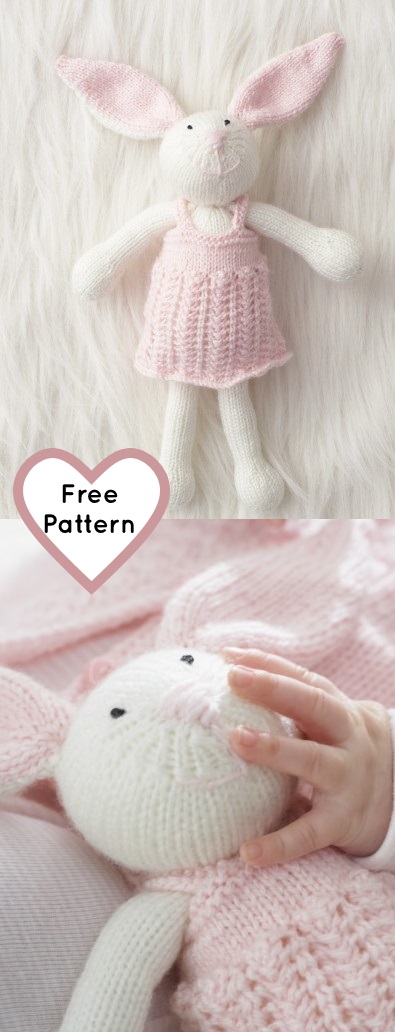 20+ Free Knitting Patterns for Easter Bunny to Download Now!