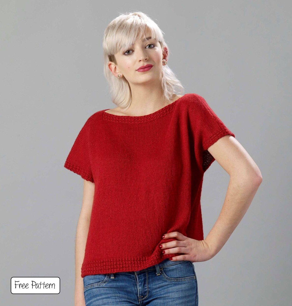 22+ Free Knitting Pattern for Ladies Tops Knitting Bee