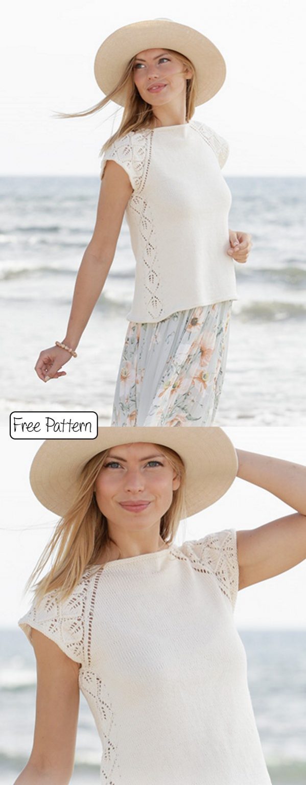 22+ Free Knitting Pattern for Ladies Tops Knitting Bee