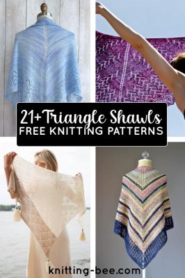 21+ Free Triangle Shawl Knitting Patterns - Knitting Bee