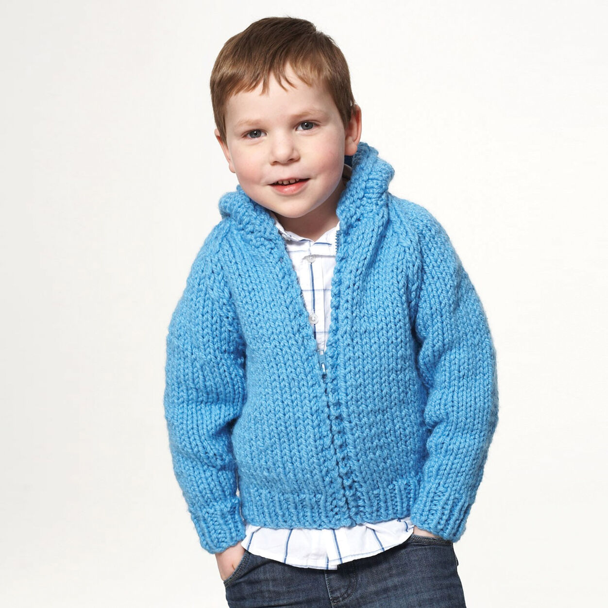 12 Free Knitting Patterns for Children's Cardigans - Knitting Bee