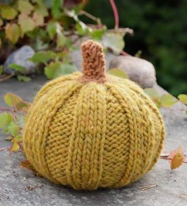 Free Knitting Pattern for Halloween Pumpkins - Knitting Bee