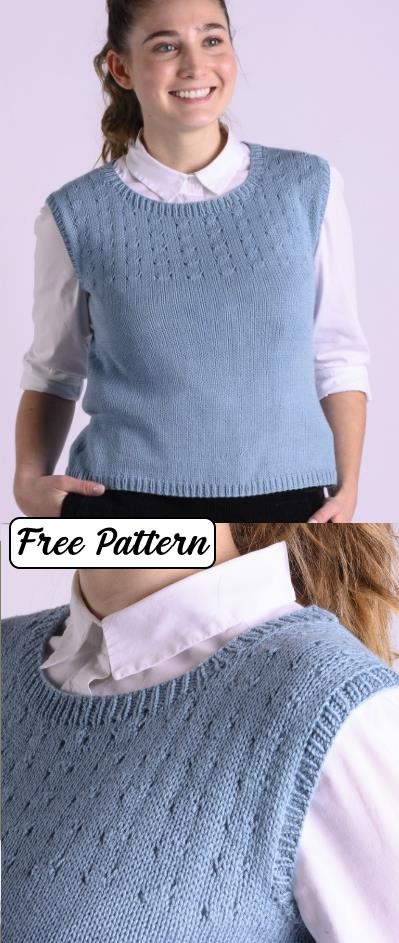21+ Free Knitting Vest Patterns - RolfLowenna
