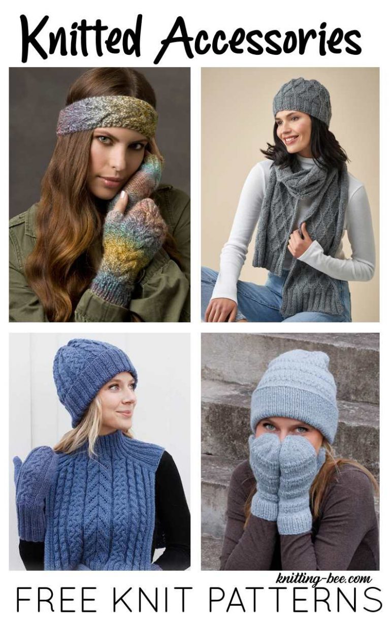 25+ Knitted Accessories Patterns to Download and Knit Now