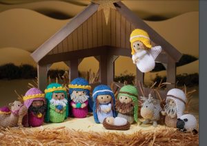 Free Knitting Pattern for a Nativity Set - Knitting Bee