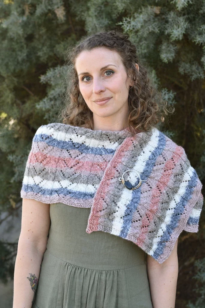 Rendezvous Knitted Lace Sweater [FREE Knitting Pattern]