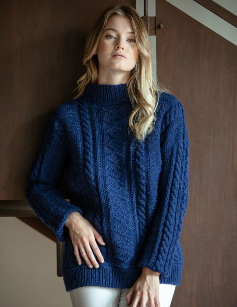 How to Knit The Rosery Jumper ~ Free Knitting Pattern!