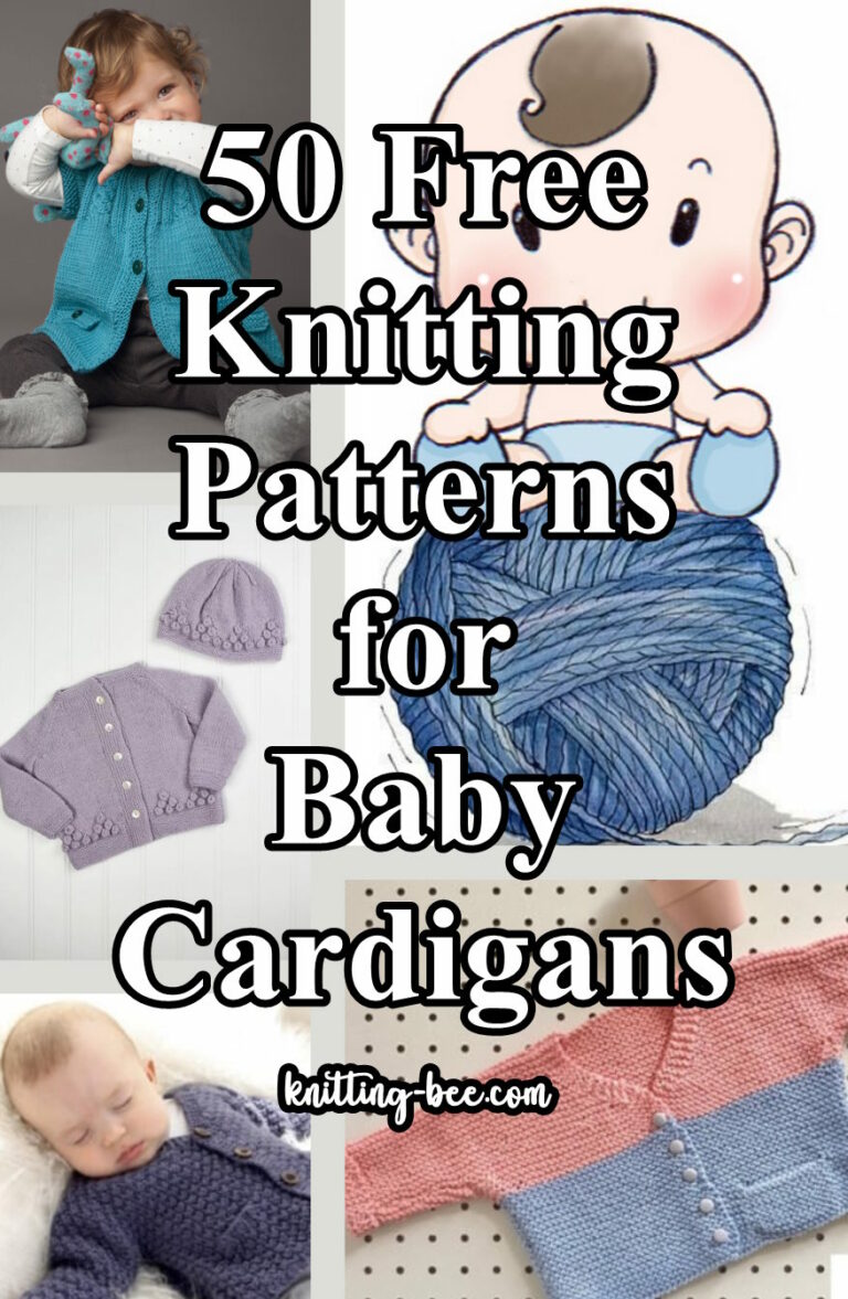 Free Knitting Patterns for Baby Cardigans - Knitting Bee