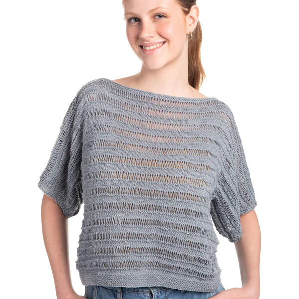 Free-Knitting-Pattern-for-an-Oversized-Drop-Stitch-Top