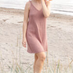 Rose Whisper Free Knit Pattern easy summer dress