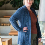 Free Raglan Cable Cardigan Knitting Pattern