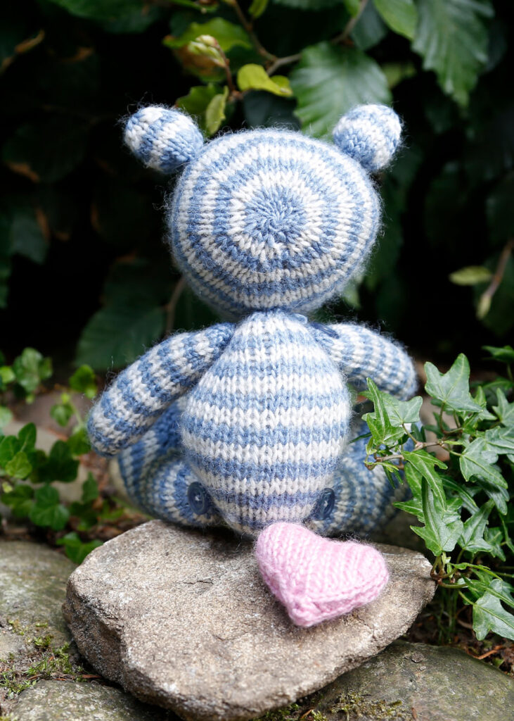 Free Knitting Pattern for a Teddy Bear - Camille