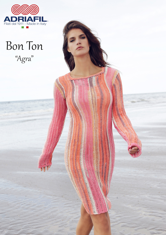 Free Long Sleeve Dress Knitting Pattern for a Summer